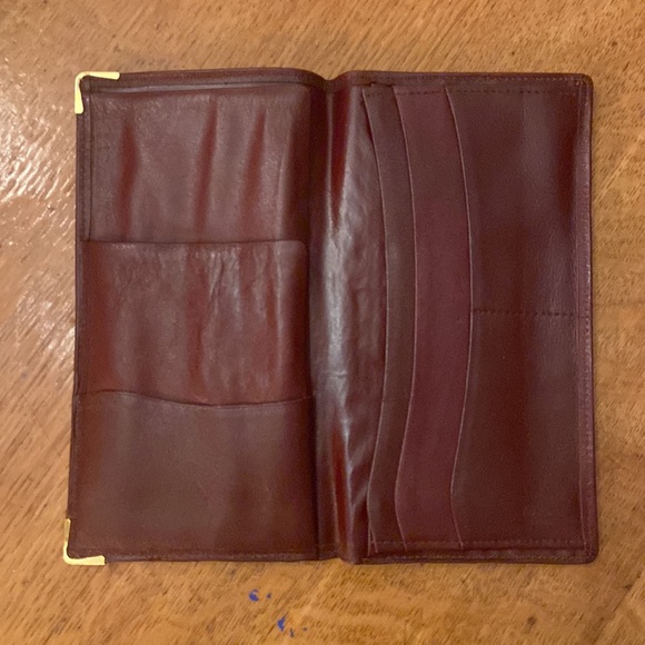 Cartier burgundy wallet - Picture 2 of 3
